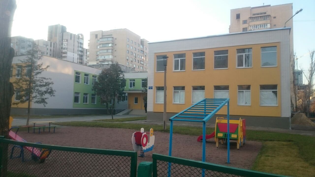 Утепление детского сада. Киев. 
